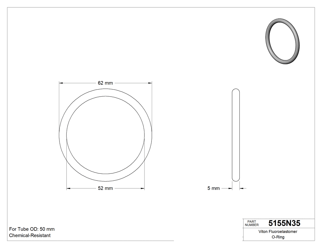 Technical drawing - 5155N35